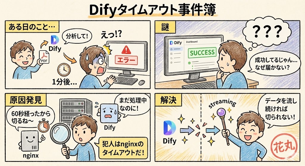 Difyタイムアウト