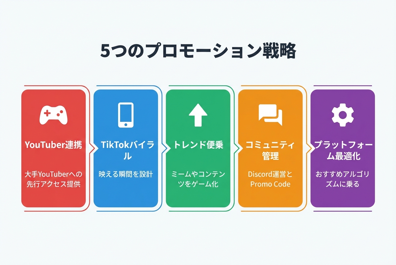 5つのプロモーション戦略